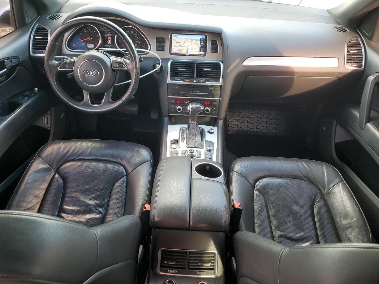 2014 Audi Q7 VIN WA1DGAFE7ED020939 Copart auction photo, front end damage thumbnail 8