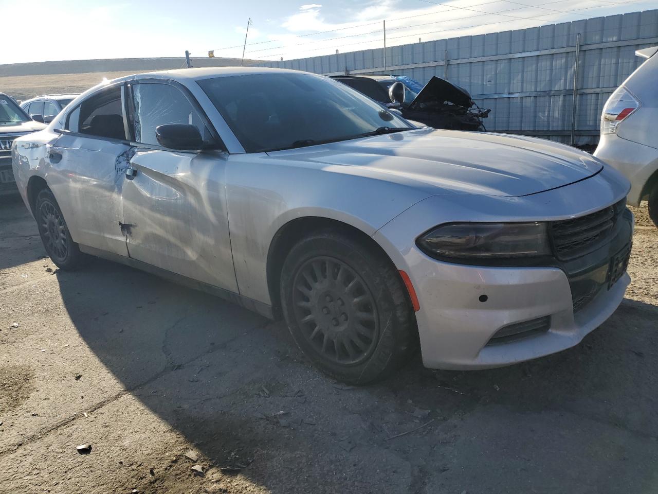 2018 Dodge Charger VIN 2C3CDXKT6JH285192 Copart auction photo, side / hail damage thumbnail 4