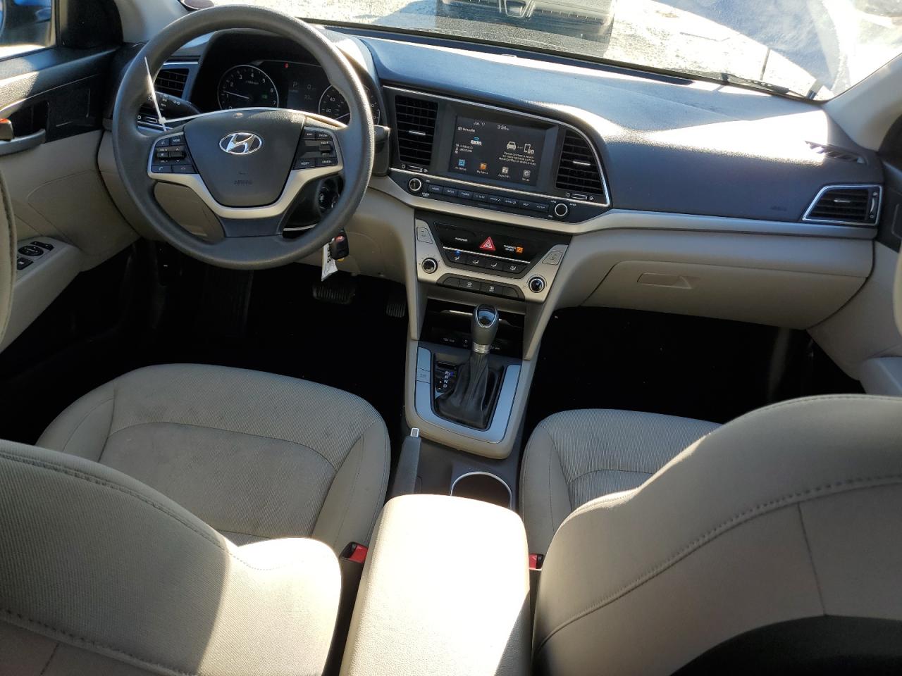 2017 Hyundai Elantra VIN KMHD84LF0HU224791 Copart auction photo, rear end damage thumbnail 8