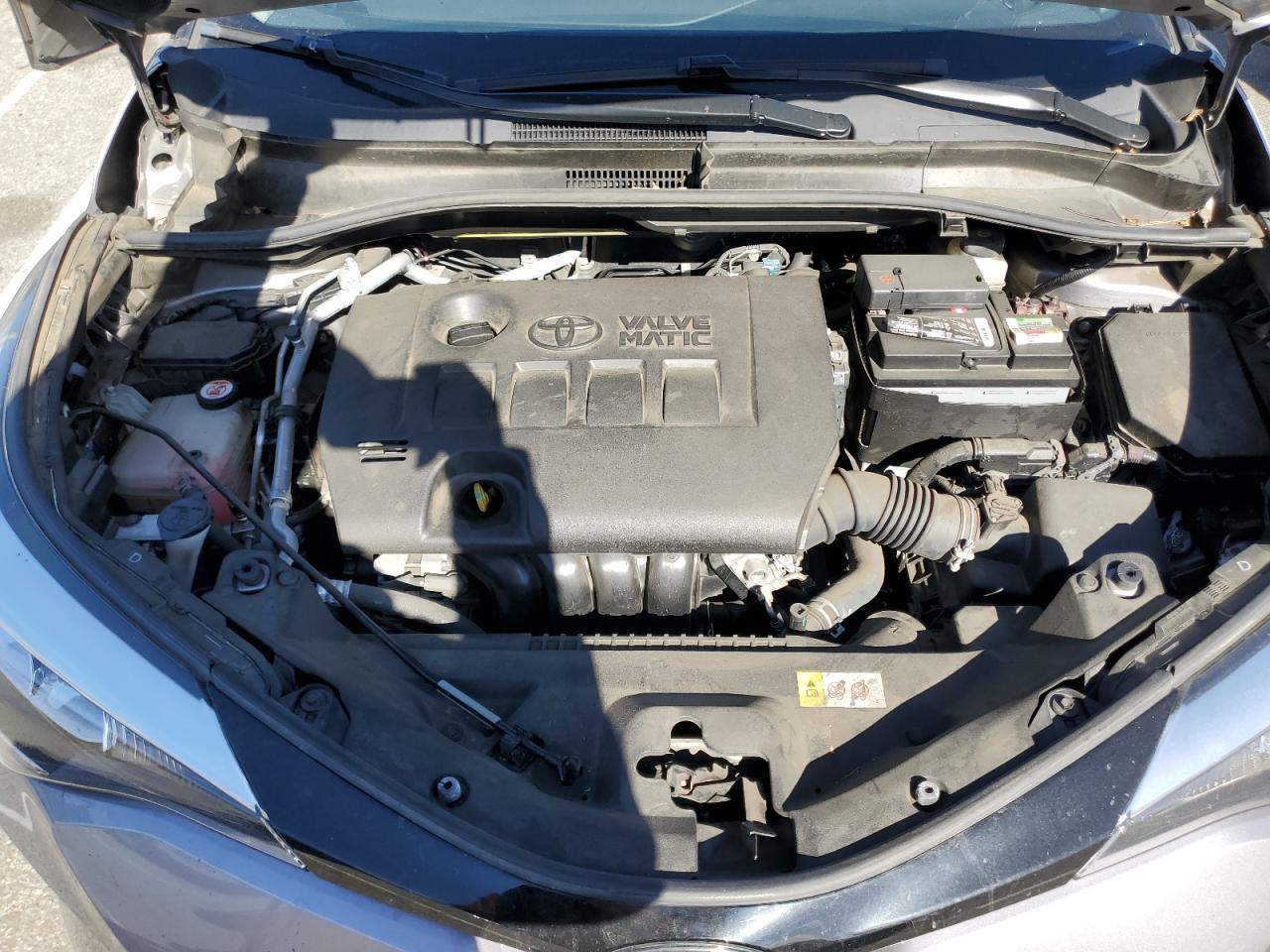2020 Toyota C-HR VIN JTNKHMBX4L1084630 Copart auction photo, rear end damage thumbnail 11