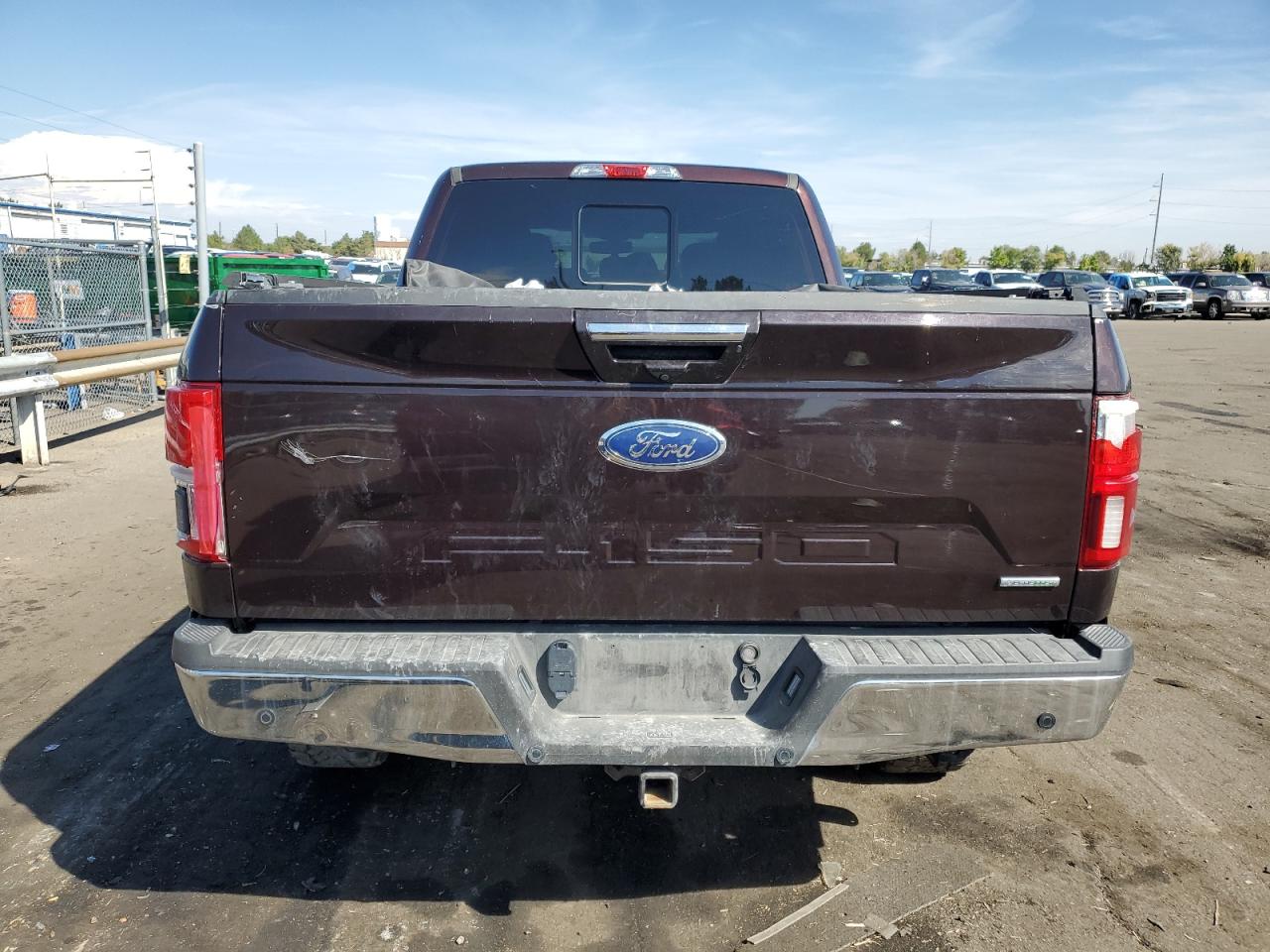 2018 Ford F-150 VIN 1FTFW1EG3JKC52819 Copart auction photo, rear end damage thumbnail 6