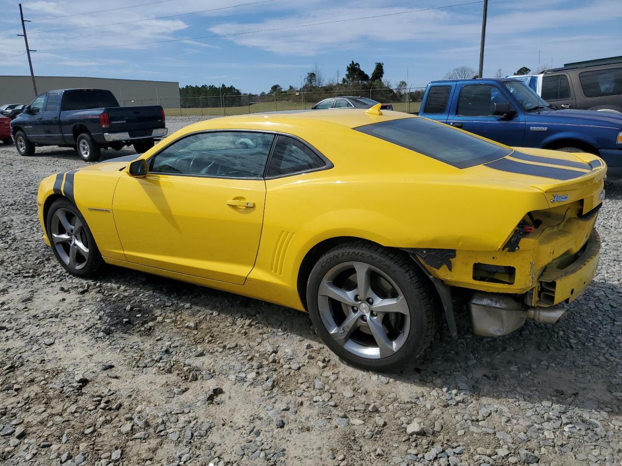 2013 Chevrolet Camaro VIN 2G1FK1EJ4D9228583 Copart auction photo, rear end damage thumbnail 2