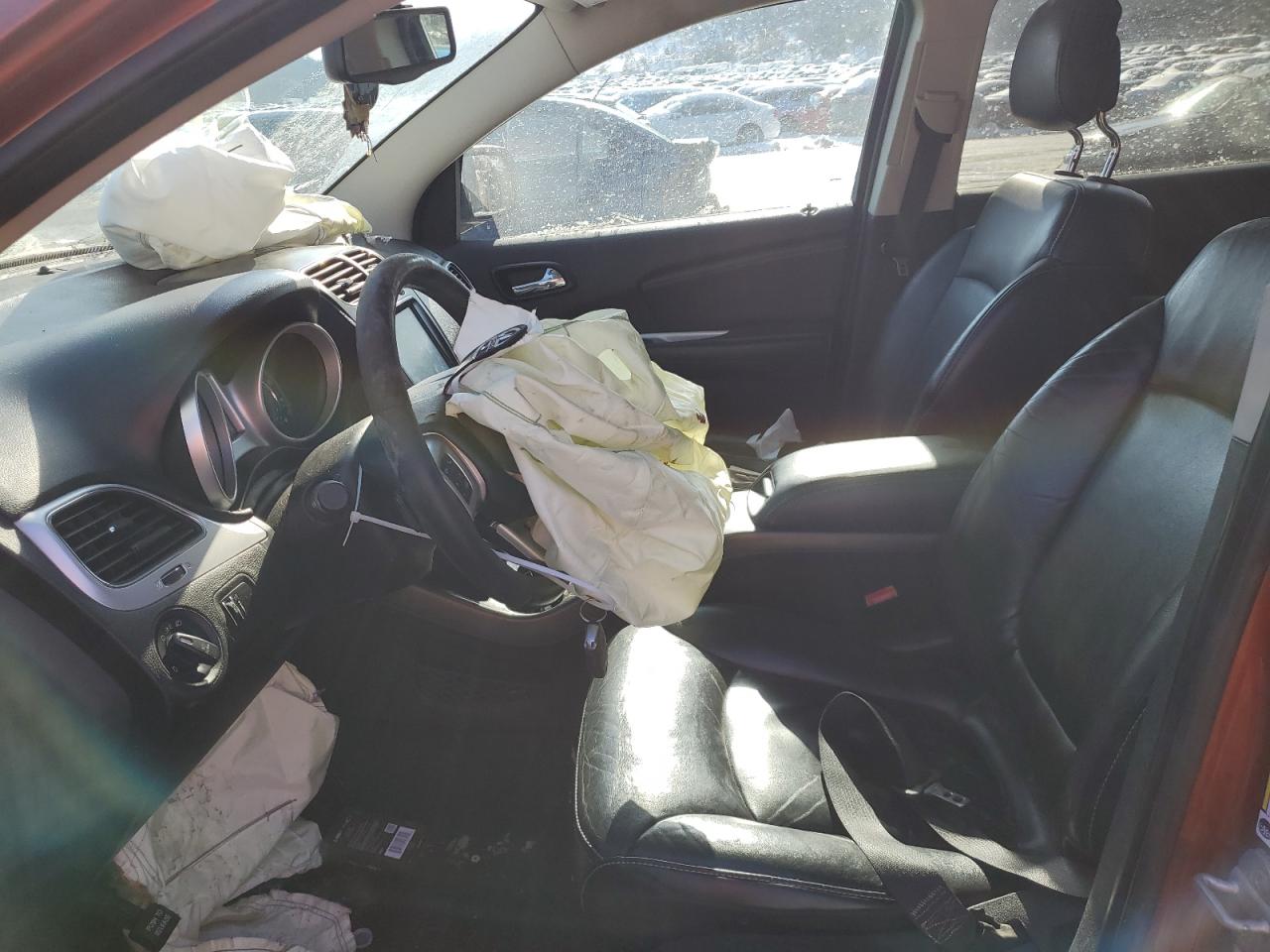 2014 Dodge Journey VIN 3C4PDCBB5ET118994 Copart auction photo, front end damage thumbnail 7