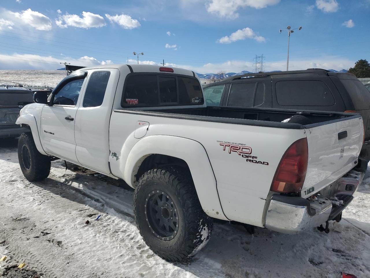 2006 Toyota Tacoma VIN 5TETU62N36Z186591 Copart auction photo, front end / side damage thumbnail 2