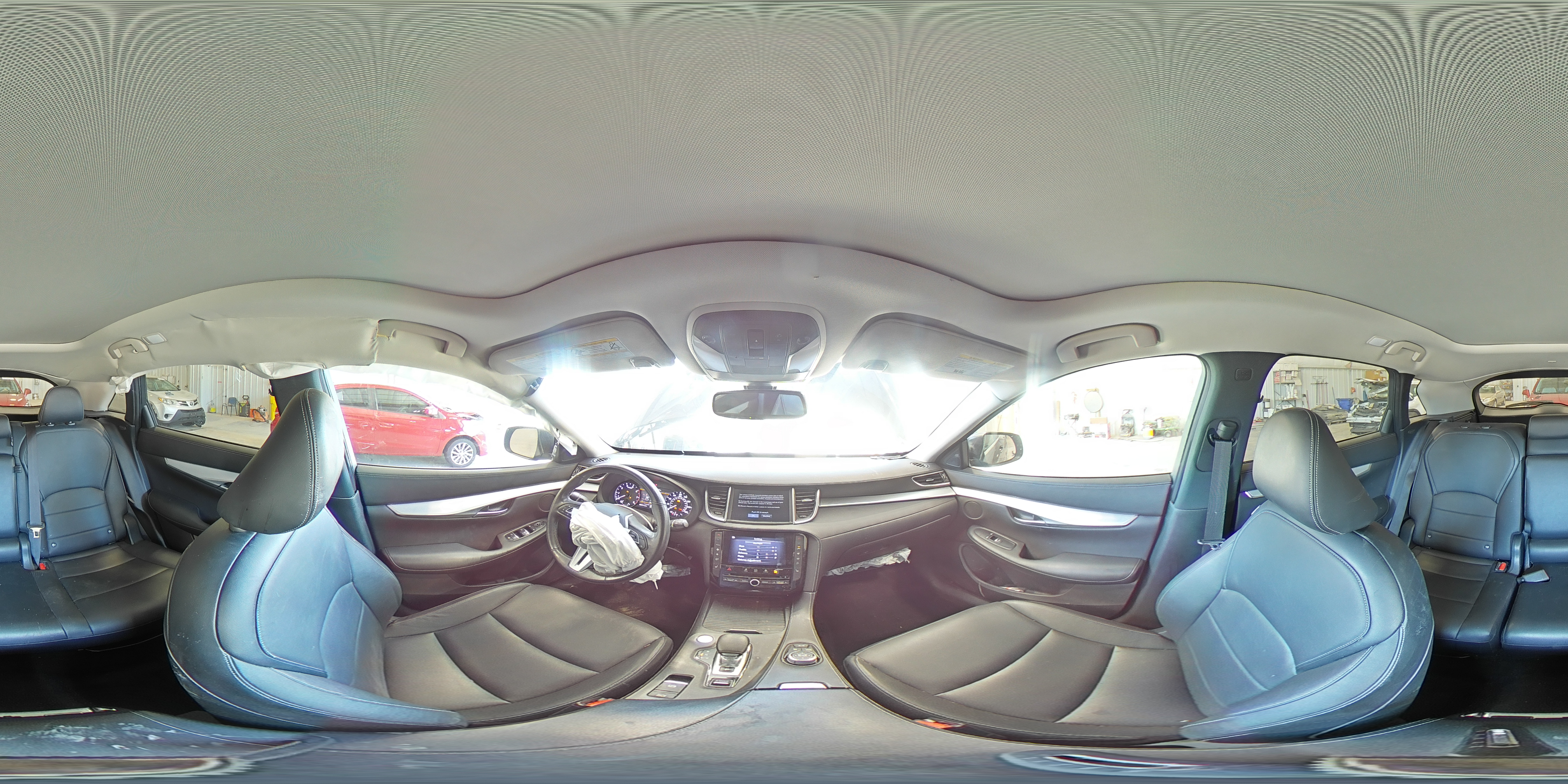 2019 Infiniti QX50 VIN 3PCAJ5M36KF143607 Copart auction photo, front end damage thumbnail 14