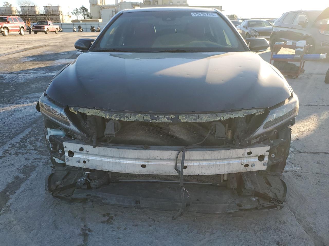 2018 Toyota Camry VIN 4T1B61HK9JU111185 Copart auction photo, hail / front end damage thumbnail 5