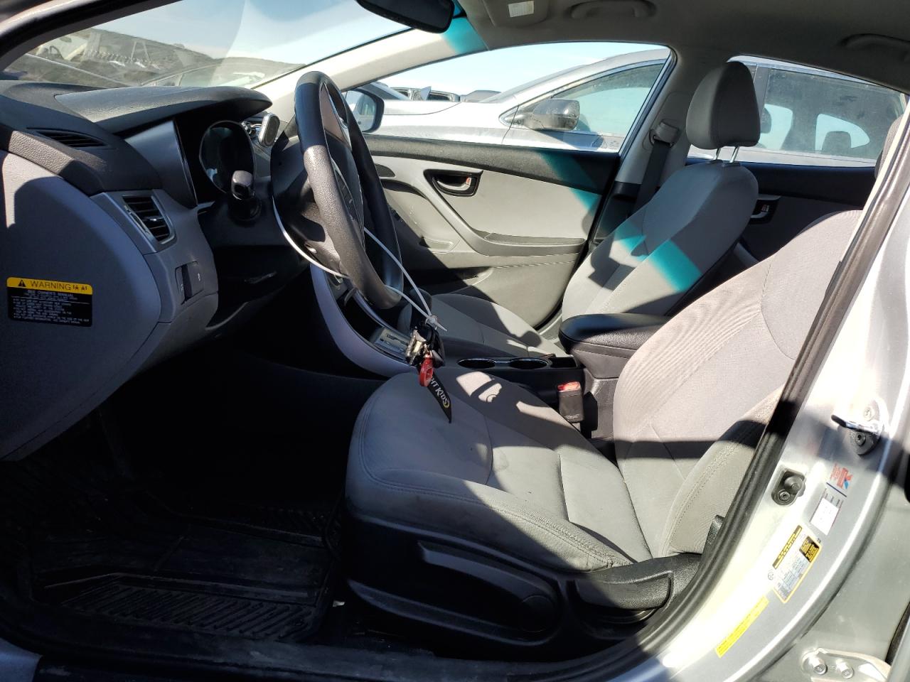2013 Hyundai Elantra VIN 5NPDH4AE8DH229451 Copart auction photo, front end / all over damage thumbnail 7