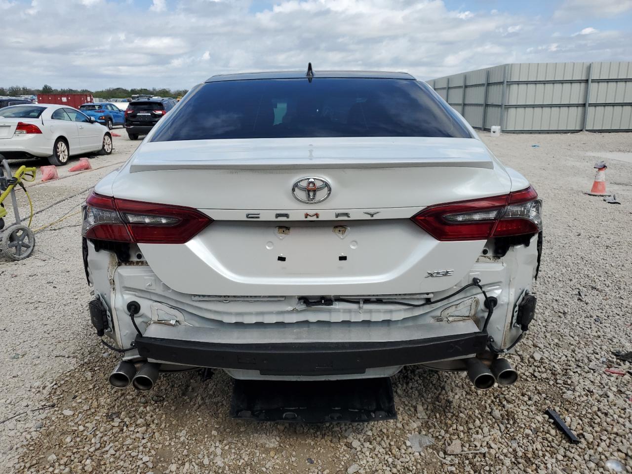 2021 Toyota Camry VIN 4T1KZ1AK8MU053611 Copart auction photo, rear end / front end damage thumbnail 6