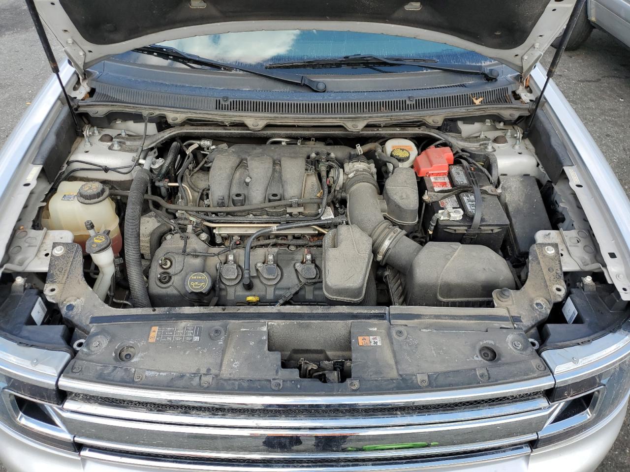 2018 Ford Flex VIN 2FMHK6C88JBA06075 Copart auction photo, rear end / undercarriage damage thumbnail 12