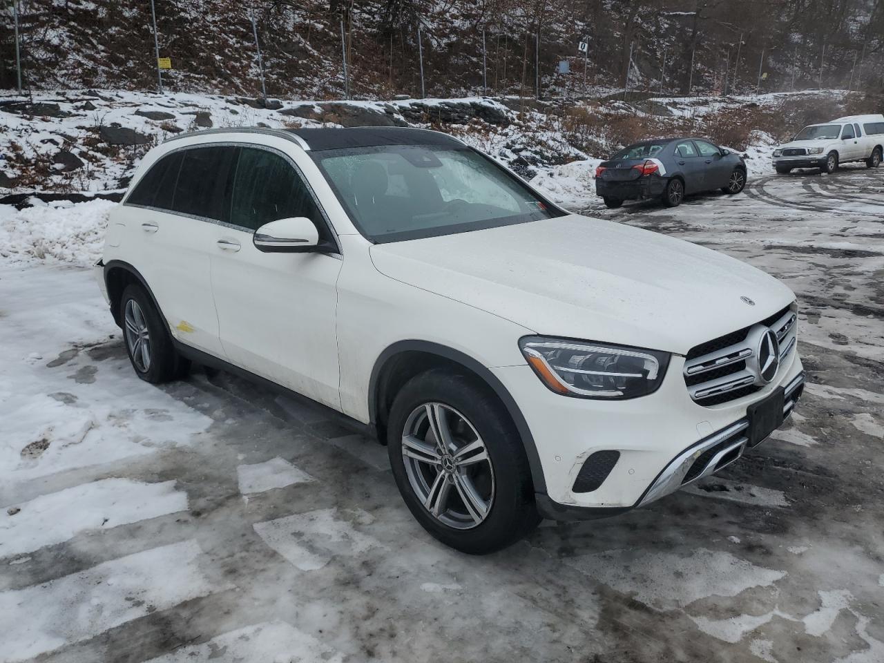 2021 Mercedes-Benz GLC VIN W1N0G8EB8MV282958 Copart auction photo, rear end / minor dent/scratches damage thumbnail 4