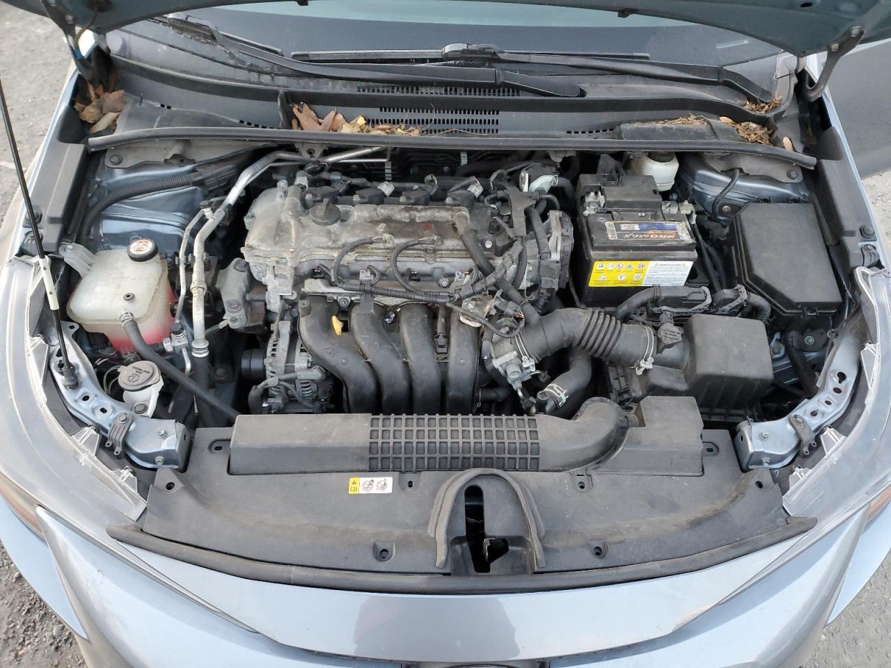 2021 Toyota Corolla VIN 5YFEPMAE8MP163381 Copart auction photo, side / rear end damage thumbnail 11