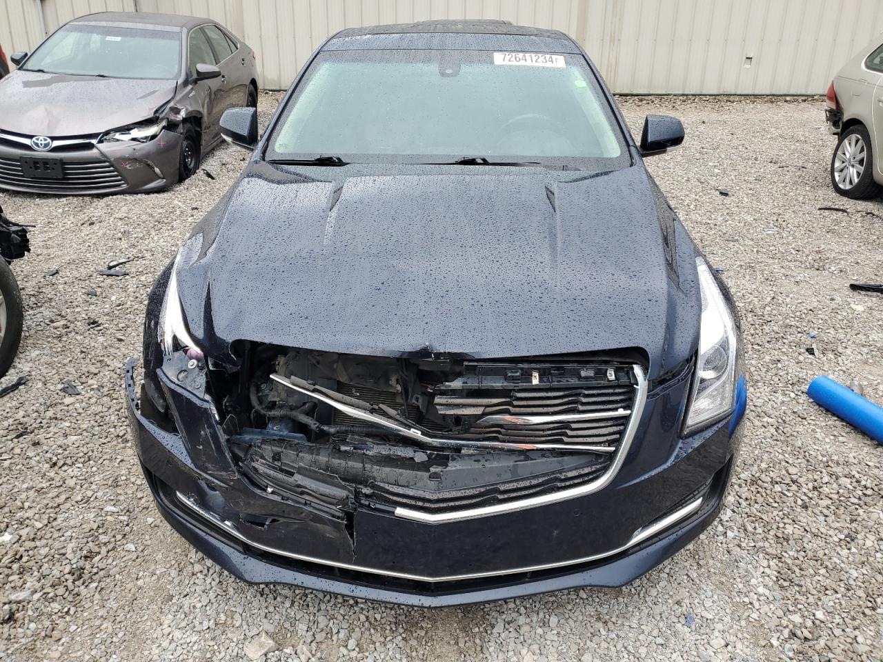 2017 Cadillac ATS VIN 1G6AH5RX4H0175120 Copart auction photo, front end damage thumbnail 5