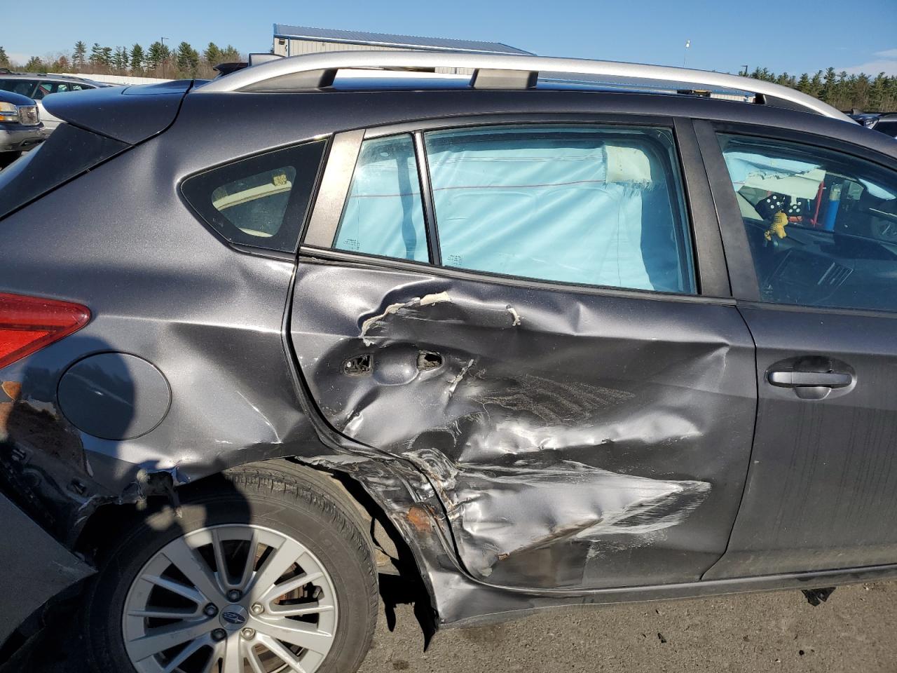 2018 Subaru Impreza VIN 4S3GTAD69J3727681 Copart auction photo, all over damage thumbnail 11