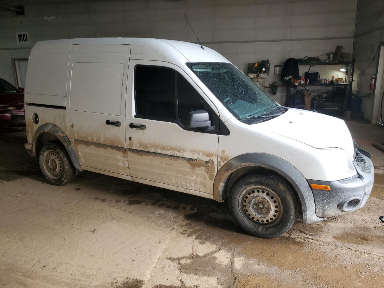 2013 Ford Transit VIN NM0LS7AN6DT169760 Copart auction photo, front end damage thumbnail 4