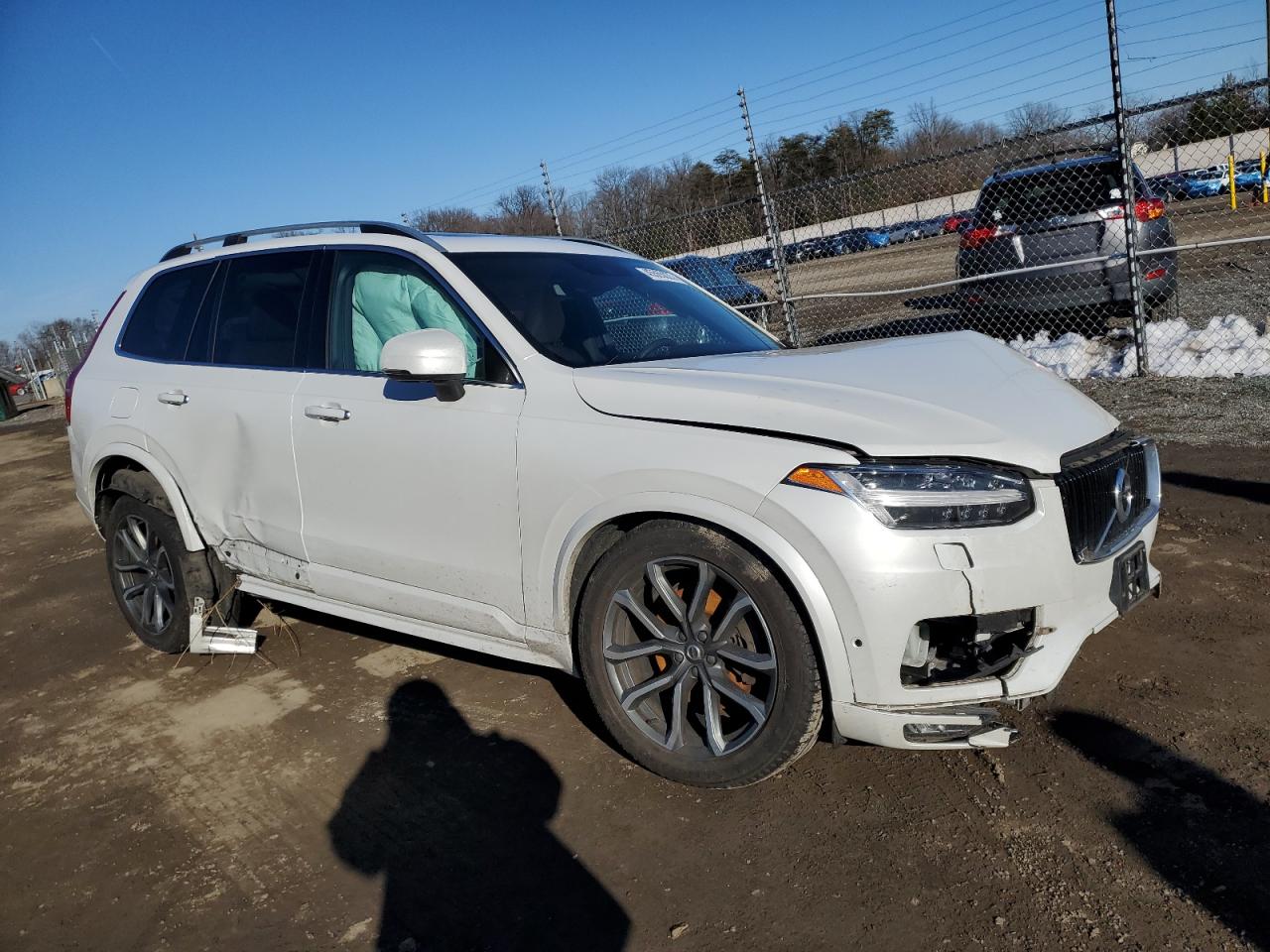 2019 Volvo XC90 VIN YV4A22PK3K1456926 Copart auction photo, all over / undercarriage damage thumbnail 4