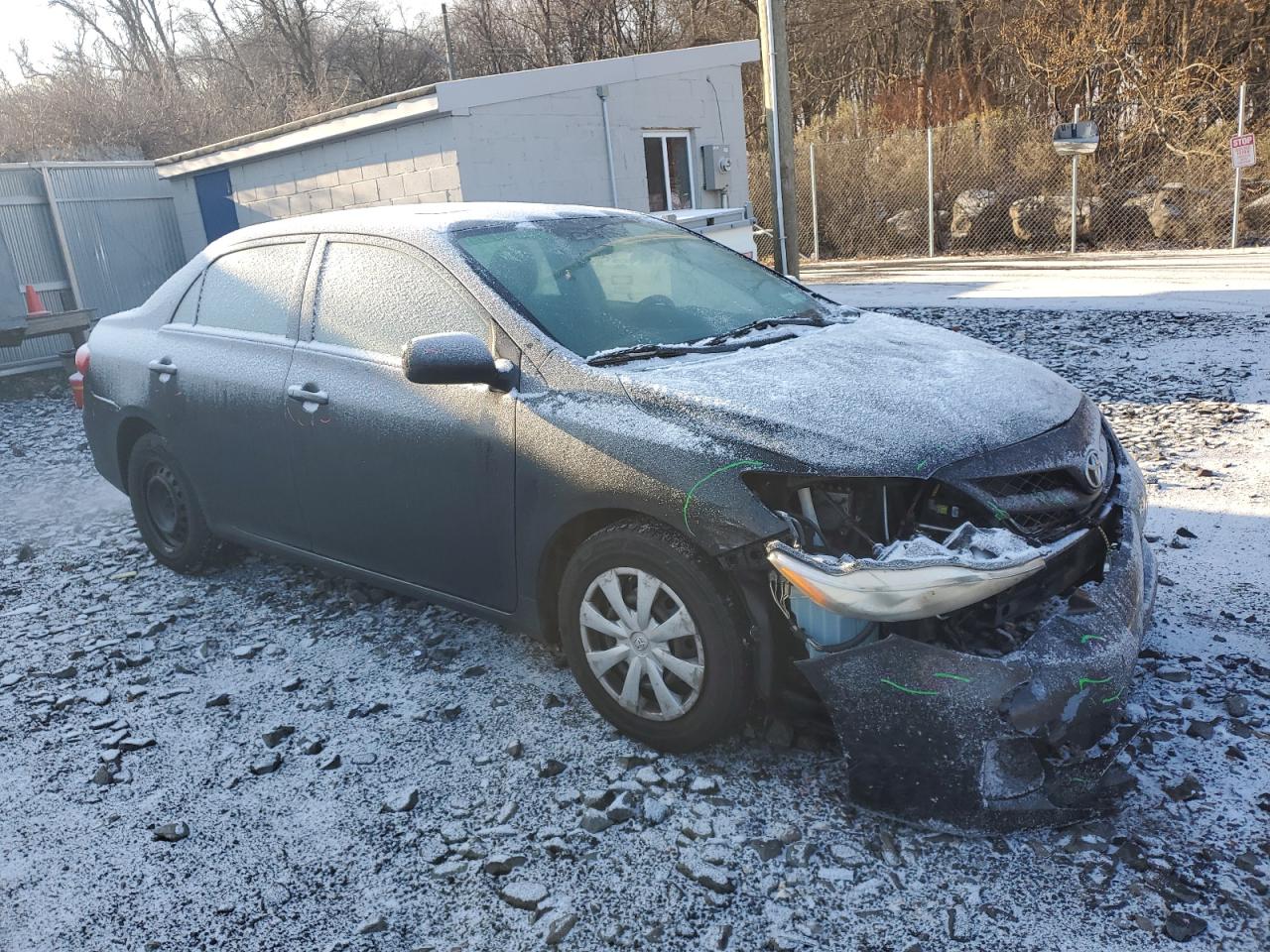 2011 Toyota Corolla VIN 2T1BU4EE3BC745150 Copart auction photo, front end damage thumbnail 4