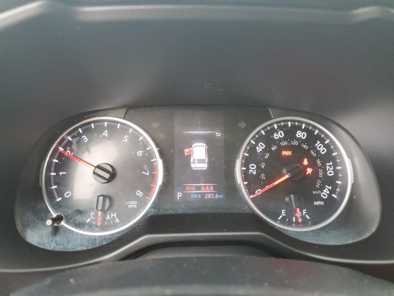 2020 Toyota RAV 4 VIN 2T3F1RFV5LC090388 Copart auction photo, rear end damage thumbnail 9