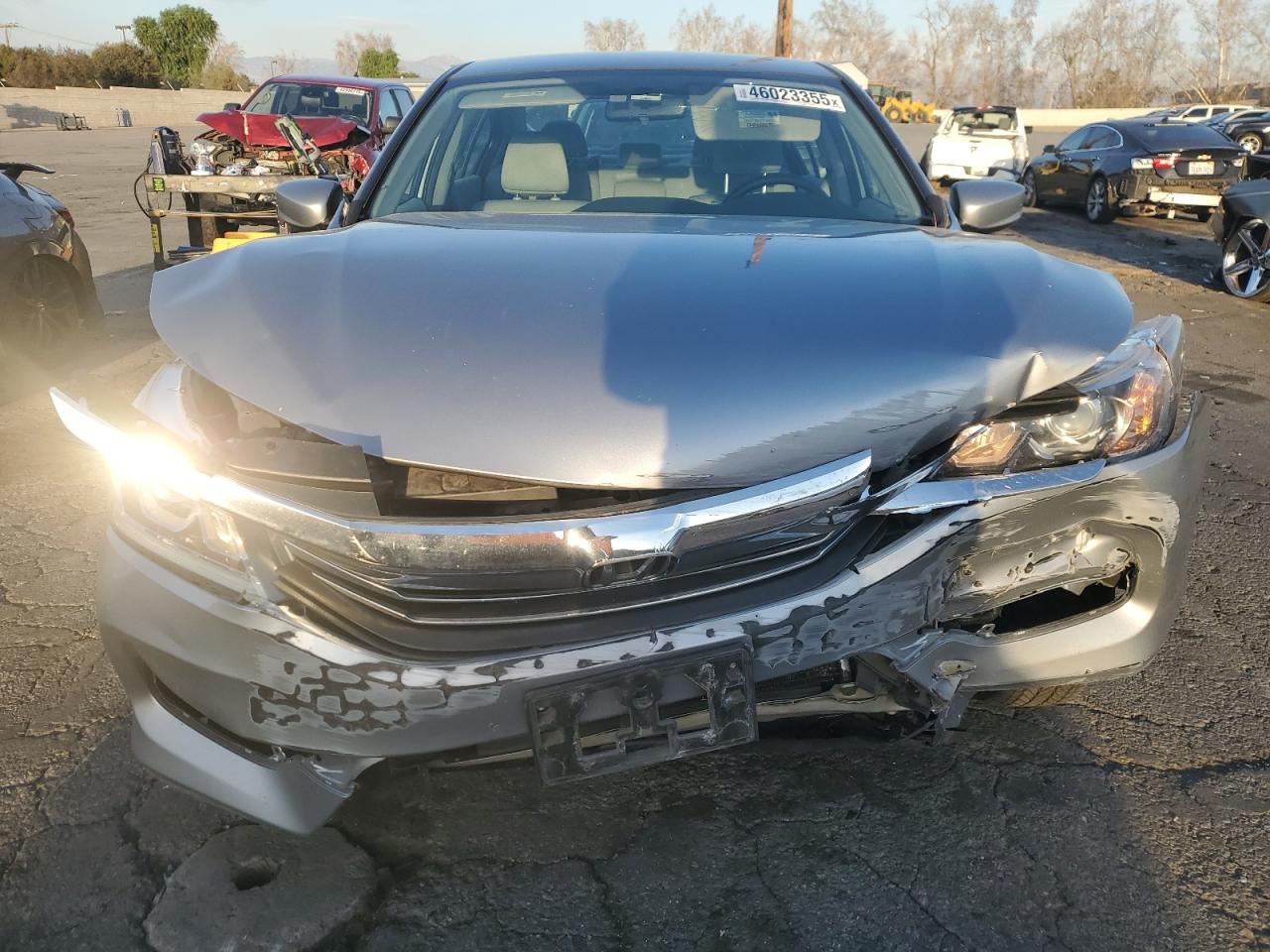 2017 Honda Accord VIN 1HGCR2F37HA092909 Copart auction photo, front end damage thumbnail 5