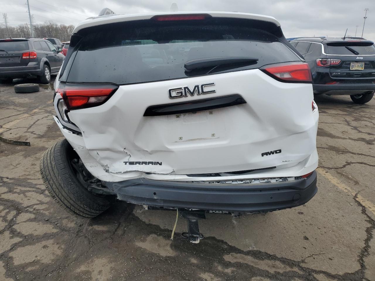 2020 GMC Terrain VIN 3GKALTEV6LL144410 Copart auction photo, rear end damage thumbnail 6