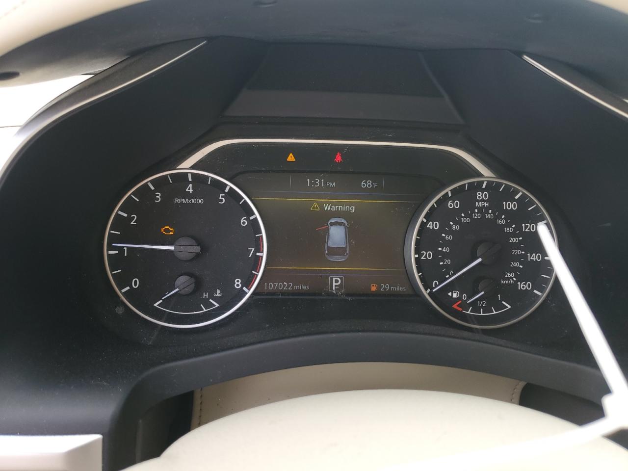 2015 Nissan Murano VIN 5N1AZ2MG8FN280481 Copart auction photo, front end damage thumbnail 9