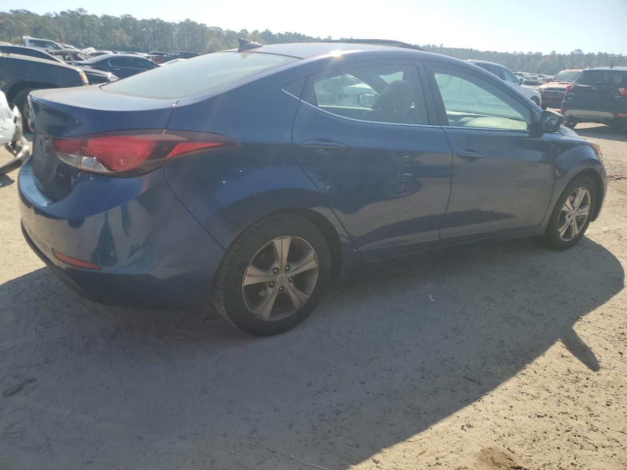 2016 Hyundai Elantra VIN 5NPDH4AE0GH784401 Copart auction photo, front end damage thumbnail 3