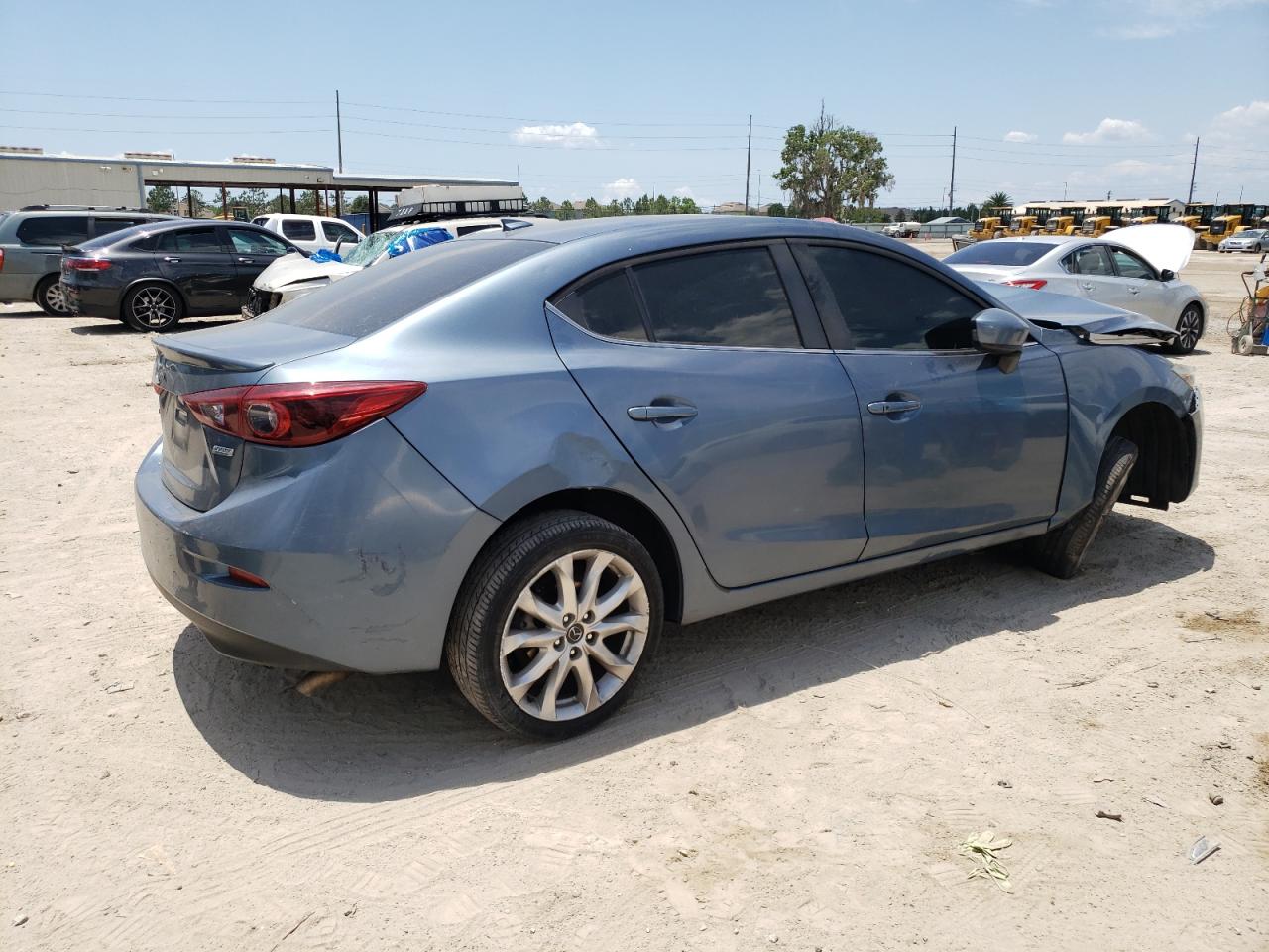 2016 Mazda 3 VIN JM1BM1X33G1311400 Copart auction photo, front end / undercarriage damage thumbnail 3