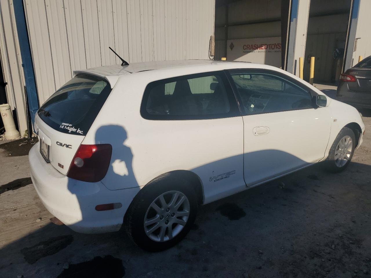 2002 Honda Civic VIN SHHEP33552U307872 Copart auction photo, front end damage thumbnail 3