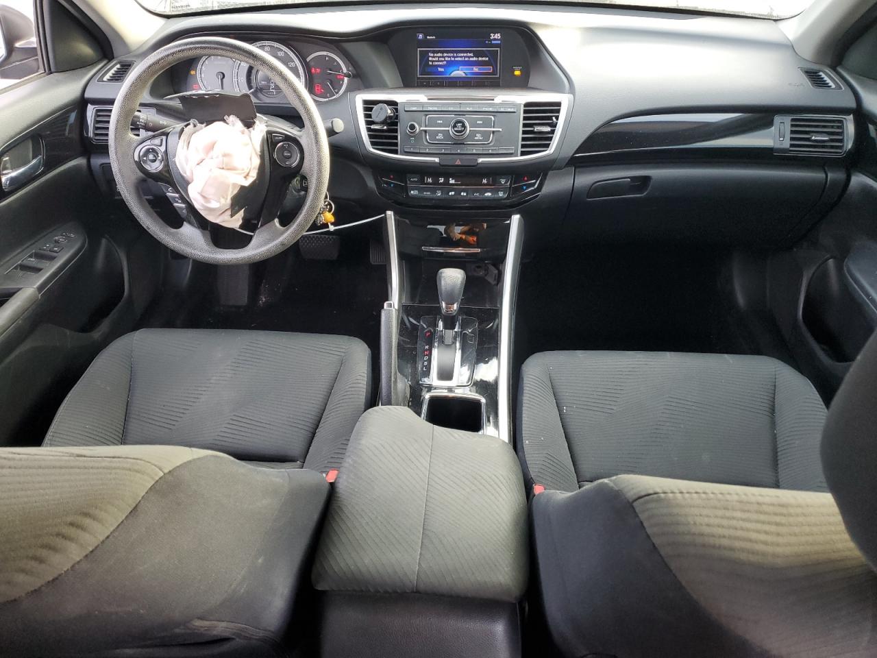 2017 Honda Accord VIN 1HGCR2F39HA116546 Copart auction photo, front end / side damage thumbnail 8