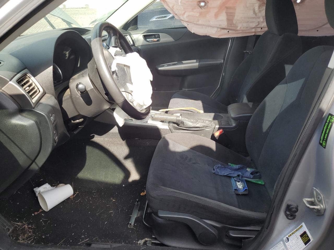 2010 Subaru Impreza VIN JF1GH6B62AH825560 Copart auction photo, front end / undercarriage damage thumbnail 7