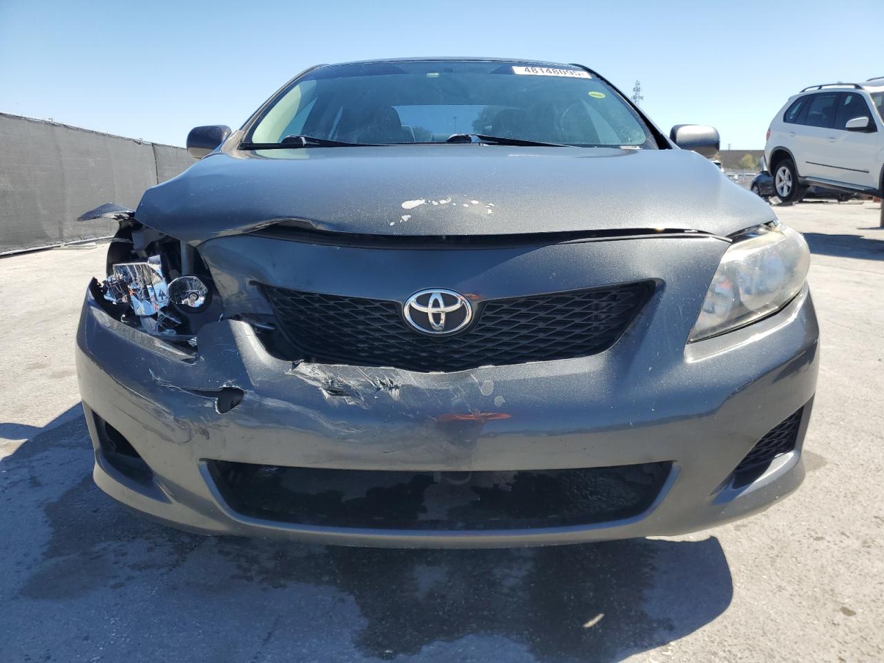 2010 Toyota Corolla VIN 2T1BU4EE3AC338590 Copart auction photo, front end / side damage thumbnail 5