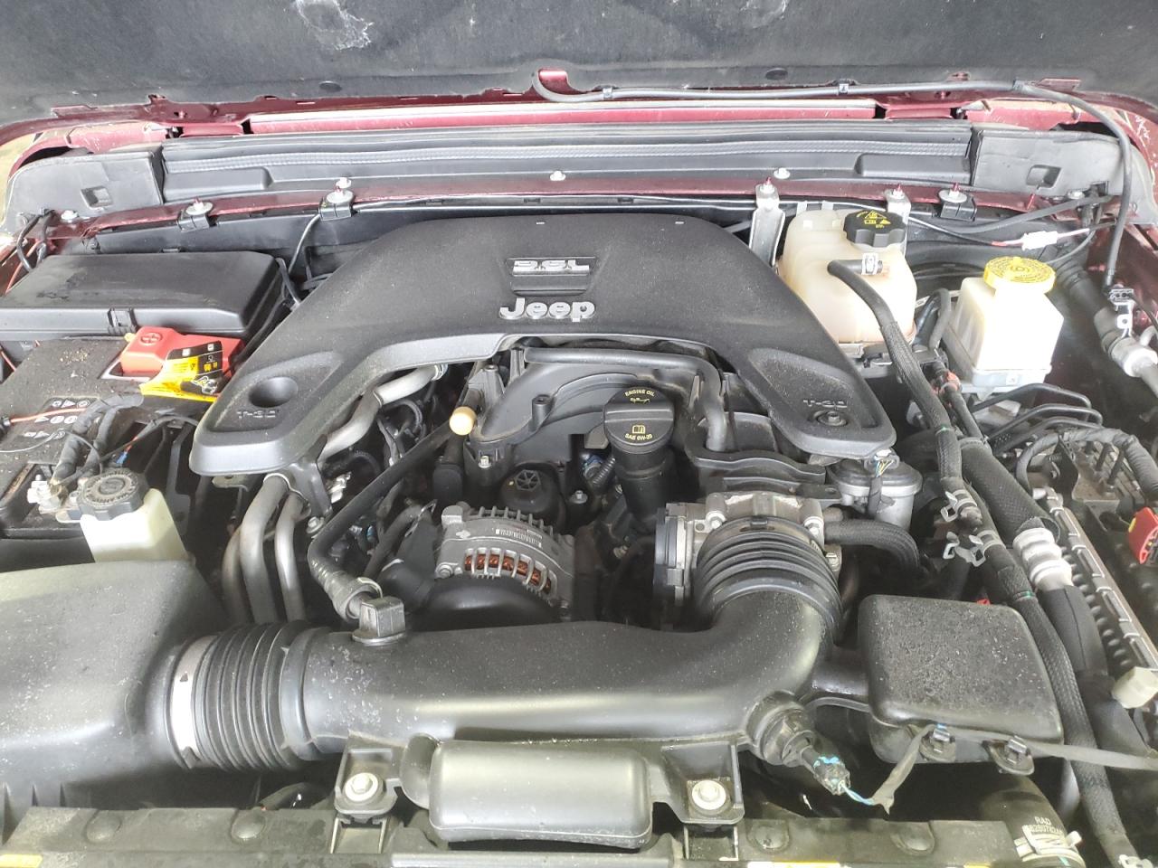 2021 Jeep Gladiator VIN 1C6HJTFG1ML586791 Copart auction photo, all over / side damage thumbnail 13