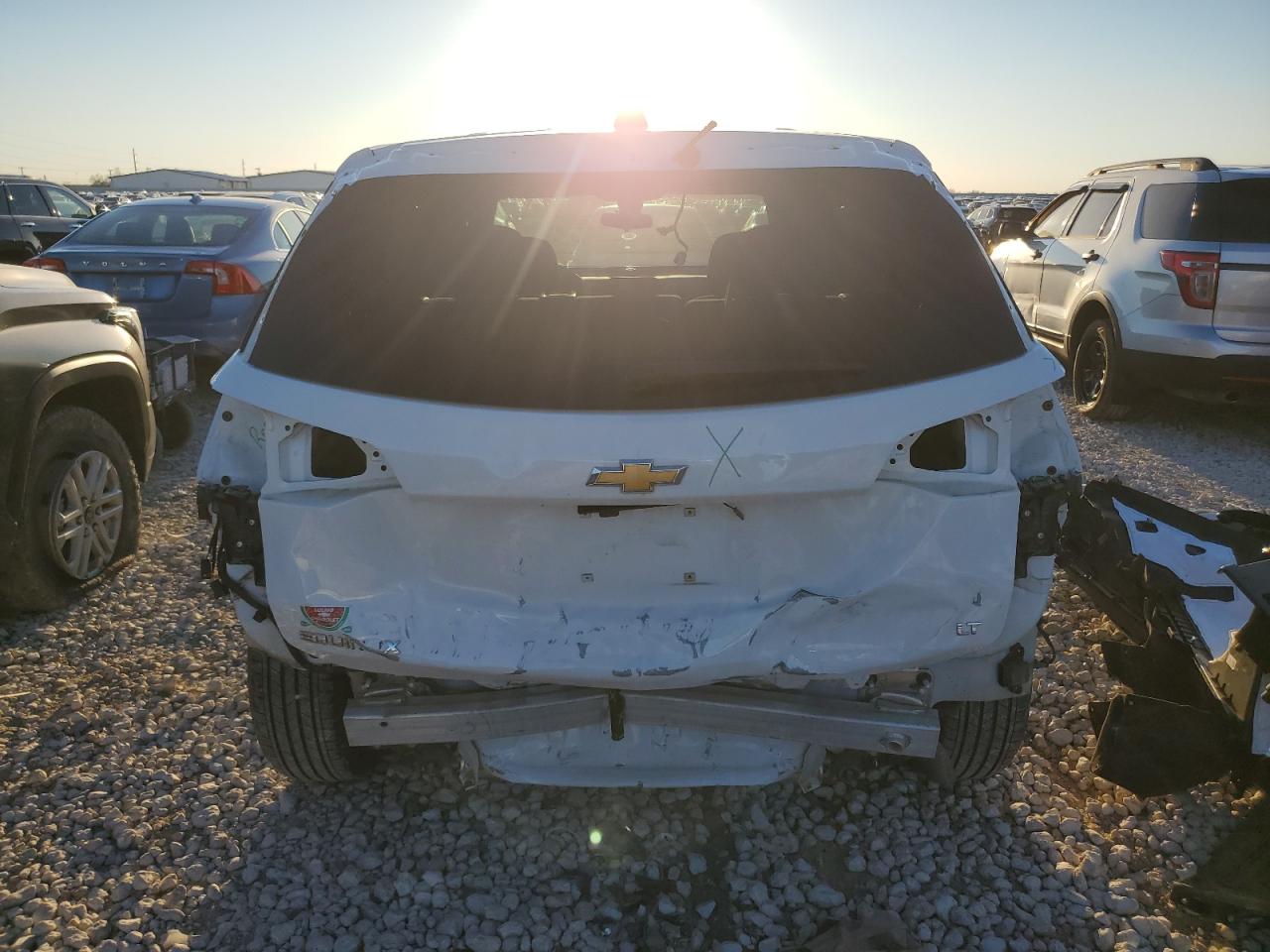 2022 Chevrolet Equinox VIN 3GNAXKEV7NL237067 Copart auction photo, rear end damage thumbnail 6