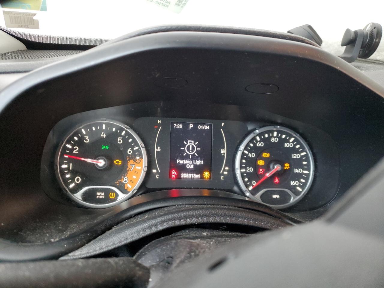 2015 Jeep Renegade VIN ZACCJBBT7FPB81727 Copart auction photo, front end / side damage thumbnail 9