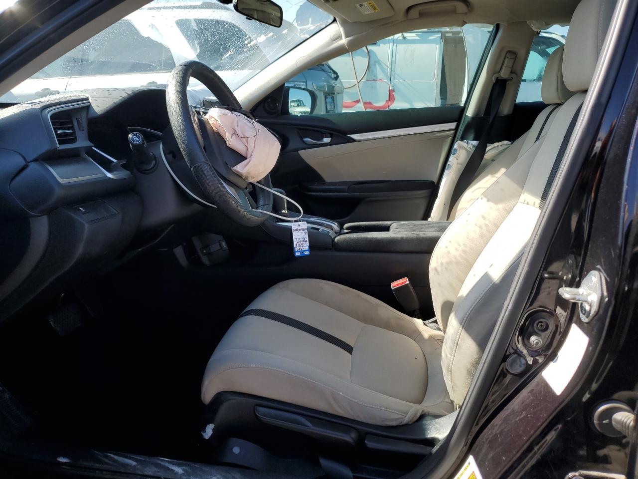 2018 Honda Civic VIN 19XFC2F78JE039185 Copart auction photo, side damage thumbnail 7