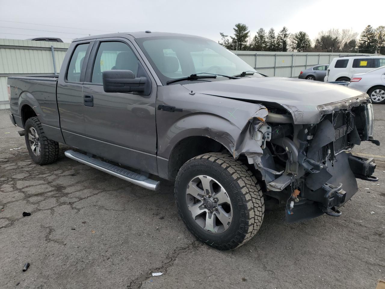 2014 Ford F-150 VIN 1FTFX1EF0EKE04002 Copart auction photo, front end damage thumbnail 4