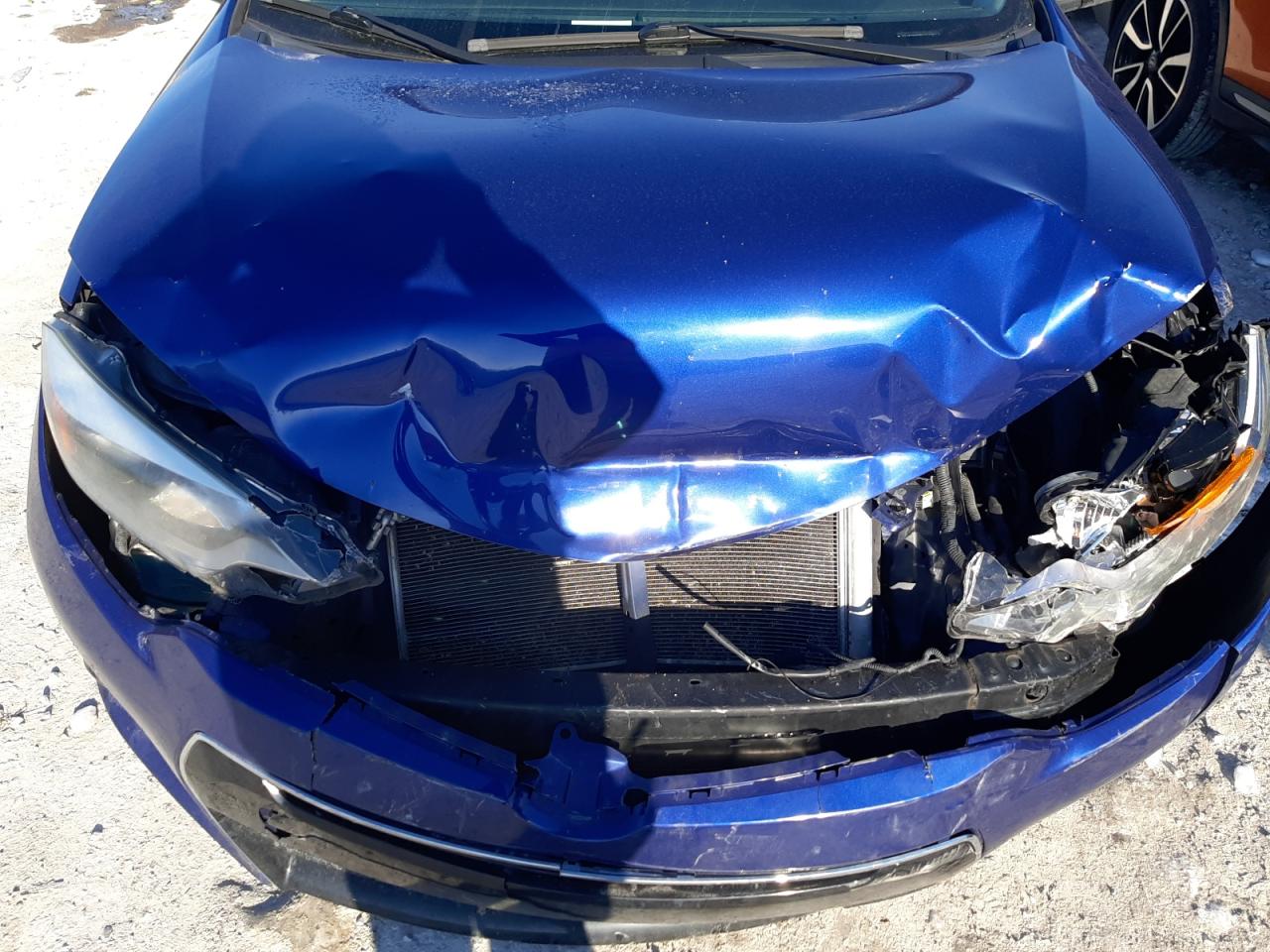 2014 Toyota Corolla VIN 2T1BURHE9EC145987 Copart auction photo, front end damage thumbnail 11