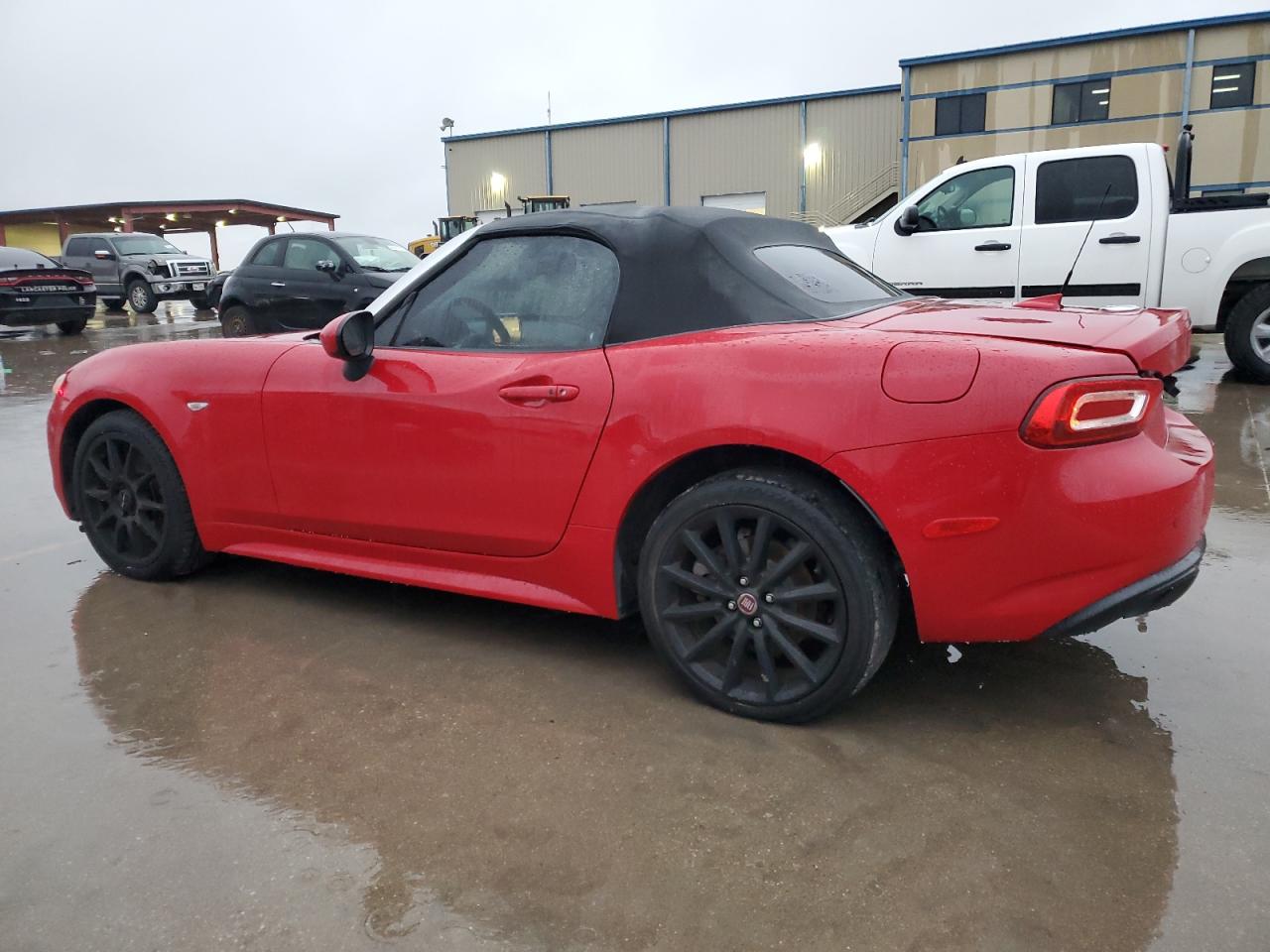 2017 Fiat 124 Spider VIN JC1NFAEK0H0100595 Copart auction photo, rear end / front end damage thumbnail 2