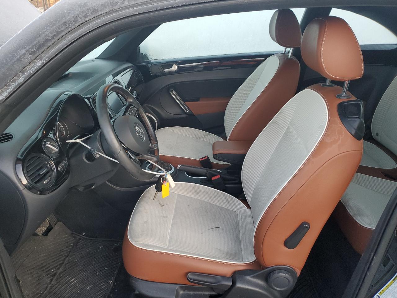 2016 Volkswagen Beetle VIN 3VWF17AT2GM638876 Copart auction photo, front end damage thumbnail 7