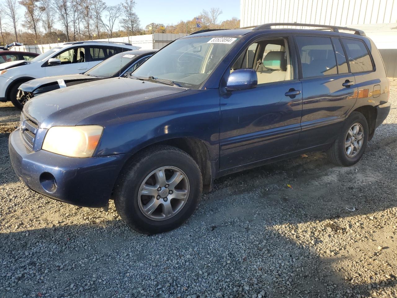 2004 Toyota Highlander VIN JTEDP21A240018405
