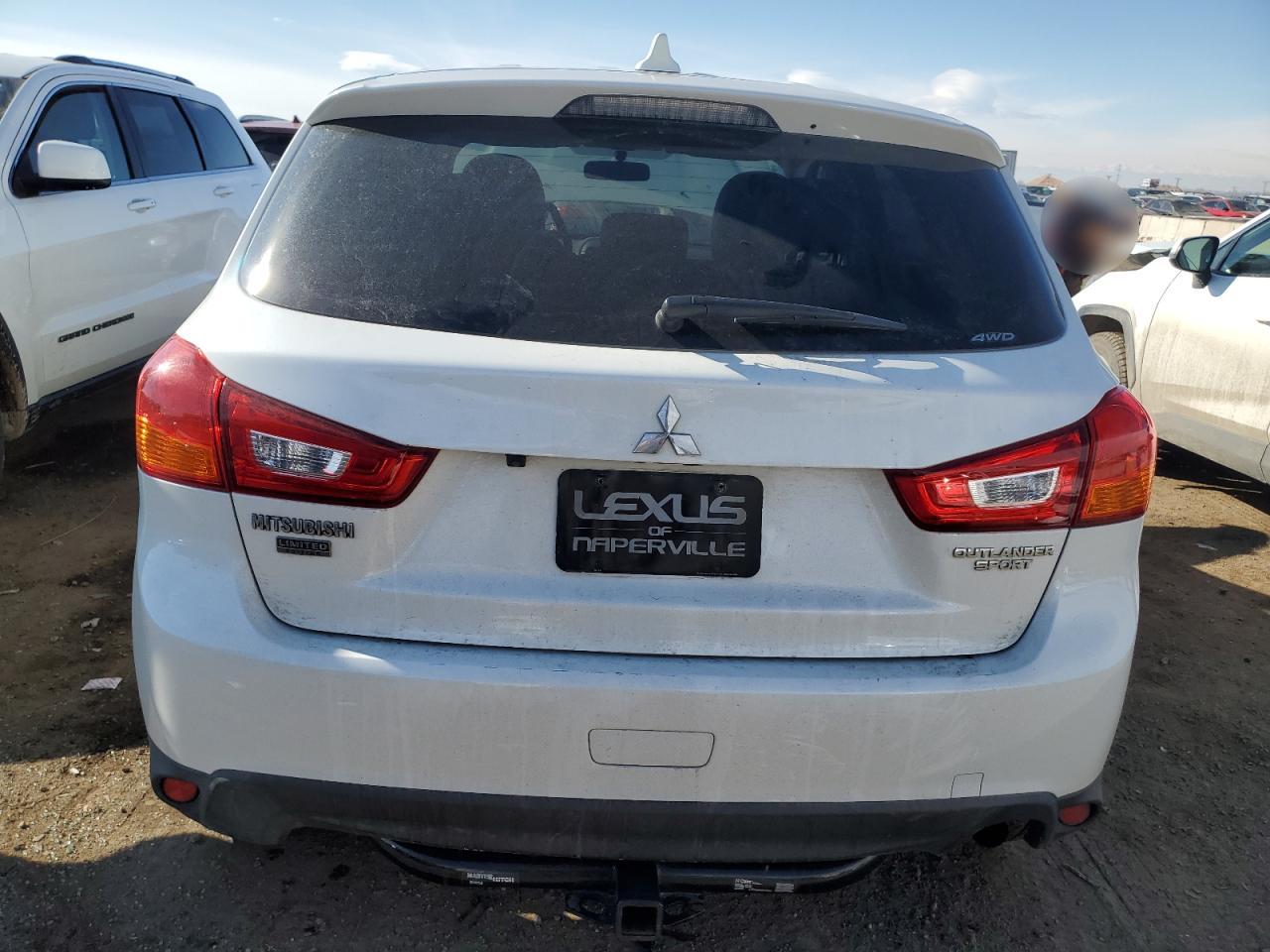 2017 Mitsubishi Outlander VIN JA4AR3AU5HZ047703 Copart auction photo, hail / side damage thumbnail 6