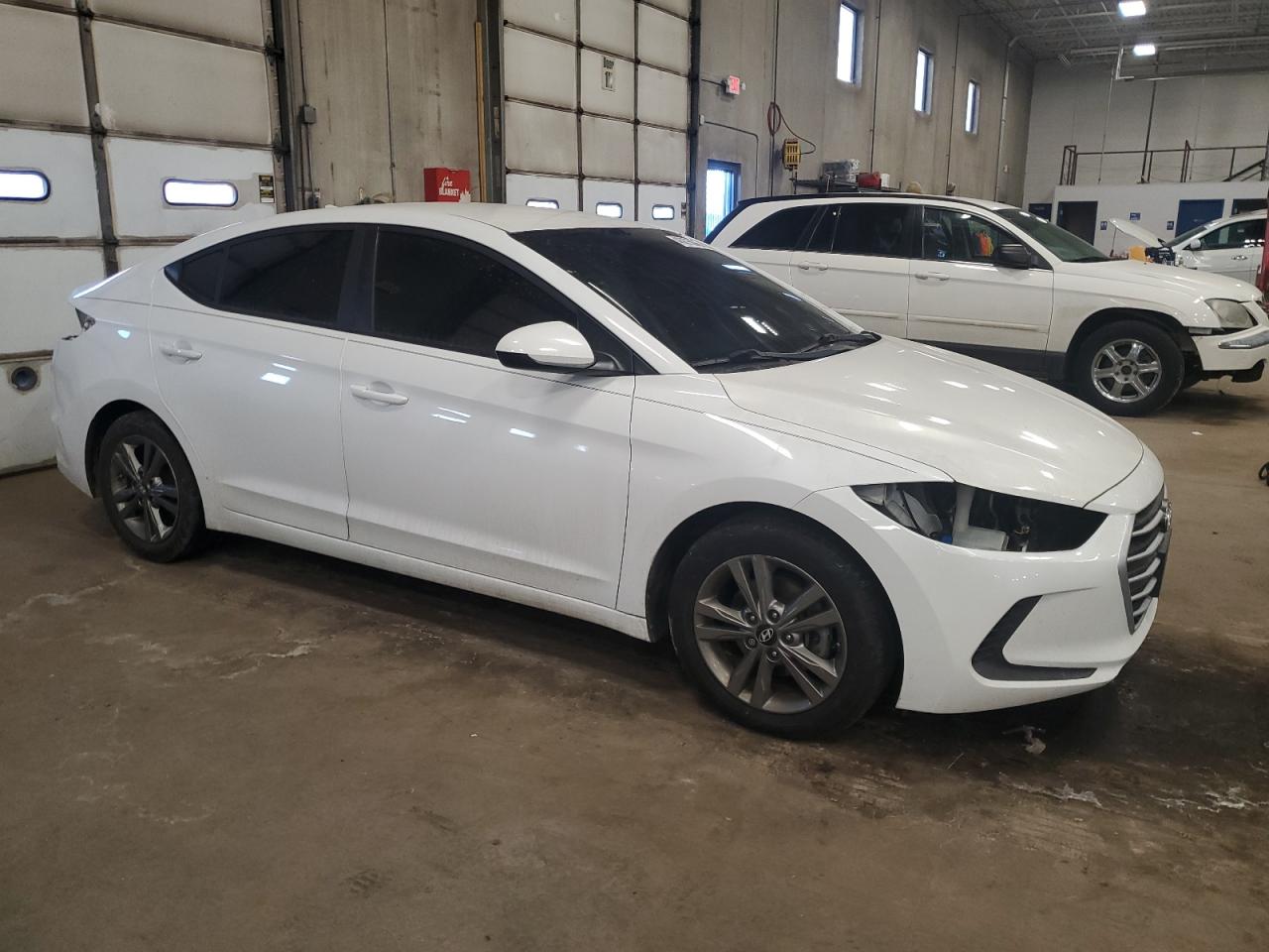 2017 Hyundai Elantra VIN 5NPD84LF2HH009315 Copart auction photo, mechanical damage thumbnail 4