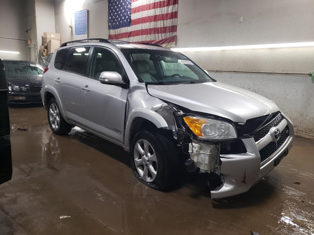 2011 Toyota RAV 4 VIN 2T3DK4DV2BW052110 Copart auction photo, front end damage thumbnail 4