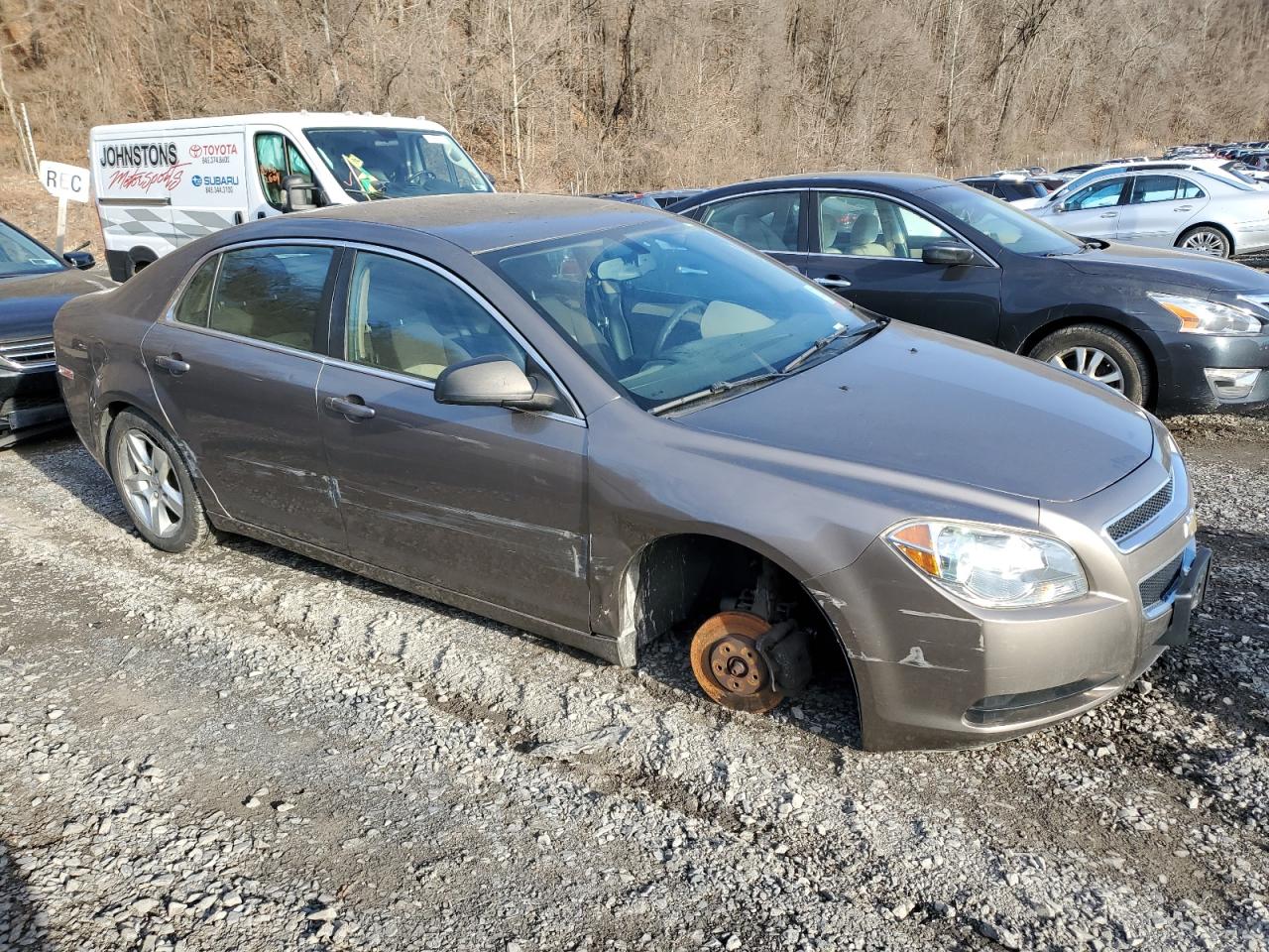 2011 Chevrolet Malibu VIN 1G1ZB5E19BF177865 Copart auction photo, side / undercarriage damage thumbnail 4