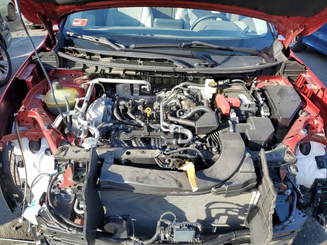 2021 Nissan Rogue VIN JN8AT3BB9MW227030 Copart auction photo, front end damage thumbnail 12