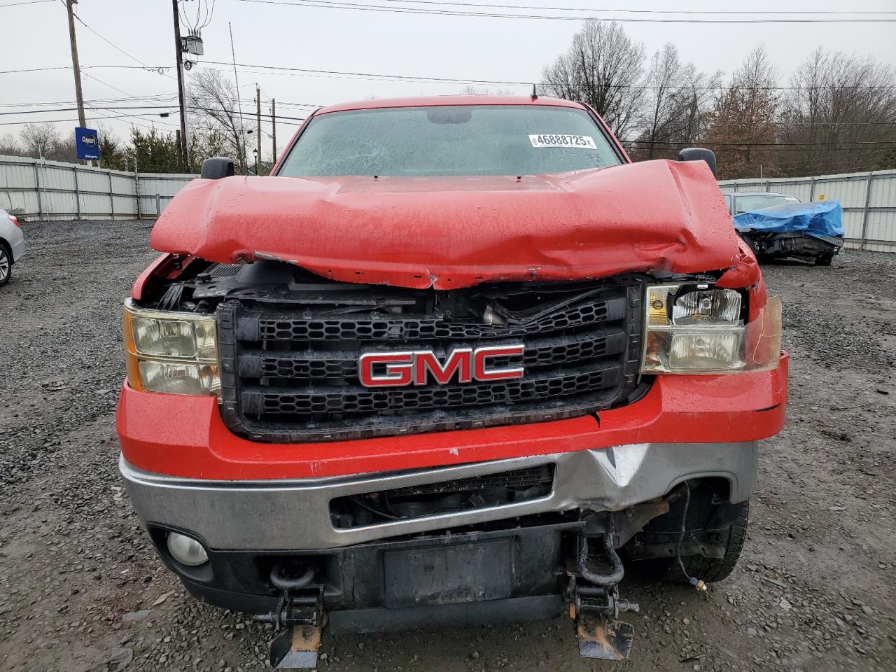 2011 GMC Sierra VIN 1GT120CG8BF245197 Copart auction photo, front end / rear end damage thumbnail 5