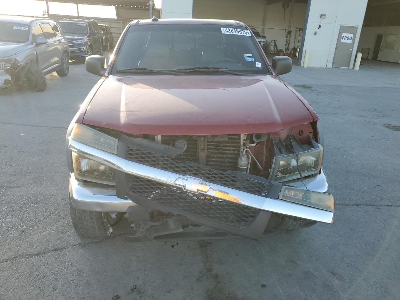 2005 Chevrolet Colorado VIN 1GCDS136X58121970 Copart auction photo, front end / rear end damage thumbnail 5