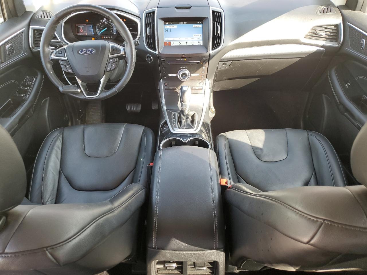 2017 Ford Edge VIN 2FMPK3K95HBB79504 Copart auction photo, rear end damage thumbnail 8