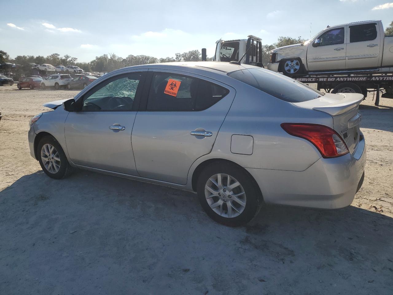 2018 Nissan Versa VIN 3N1CN7AP4JL829566 Copart auction photo, front end / minor dent/scratches damage thumbnail 2