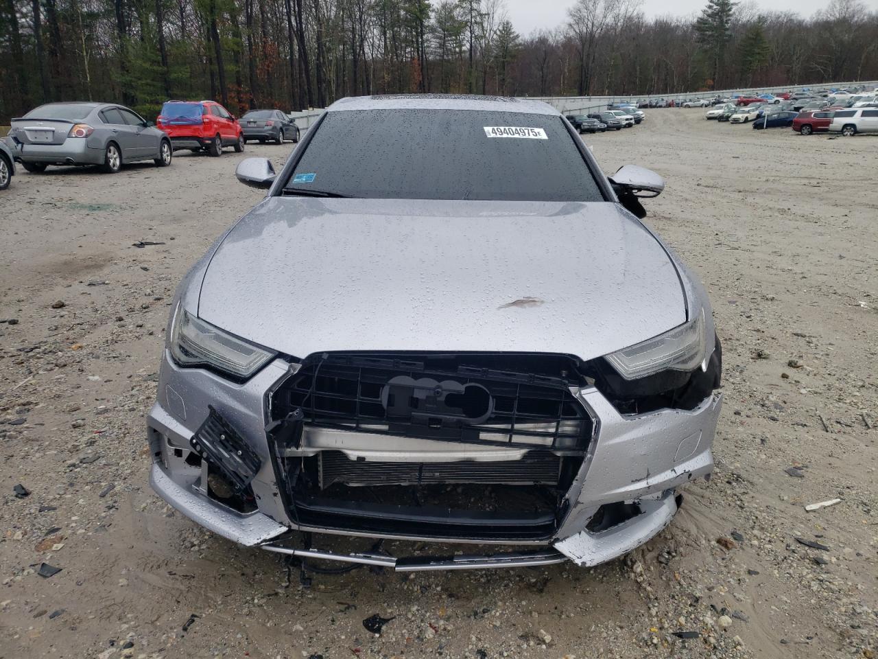 2016 Audi A6 VIN WAUFGAFC2GN048218 Copart auction photo, front end / side damage thumbnail 5