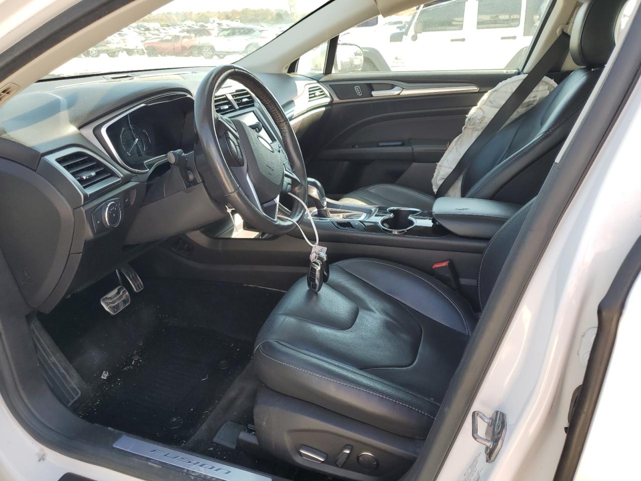 2016 Ford Fusion VIN 3FA6P0K96GR238680 Copart auction photo, side damage thumbnail 7